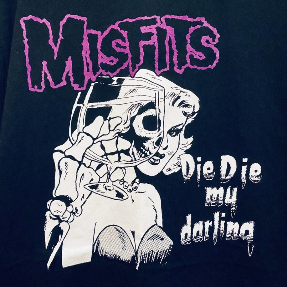 misfits // die my darling cotton tee XL